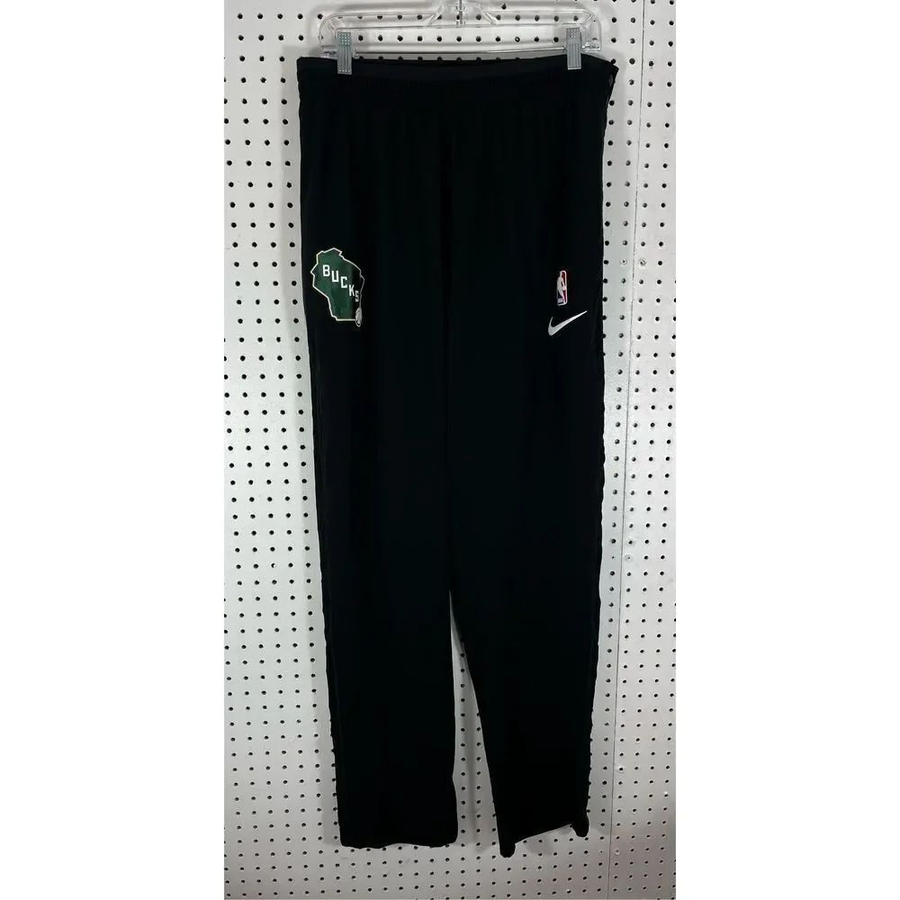 Nike dri fit player issued Milwaukee Bucks pants